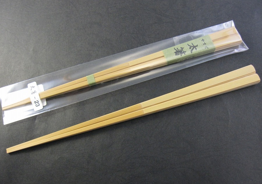 箸 日本製 名入れ箸 太箸 お箸 大人用 手の大きい 太い箸 極太 持ち手が大きい01